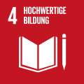 SDG Icon Hochwertige Bildung